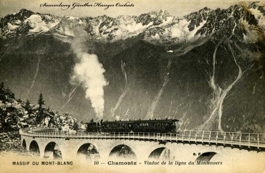 Massif du Mont-Blanc Chamonix Viaduc