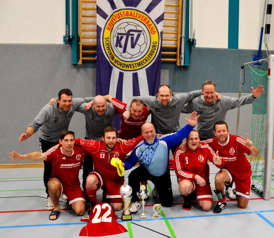 Siegerteam des FC Anker Wismar