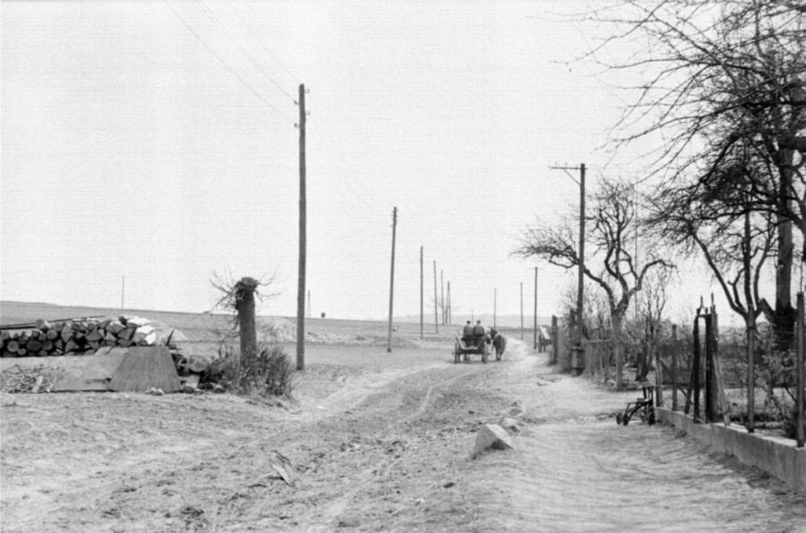 Der Salemer Weg um 1955