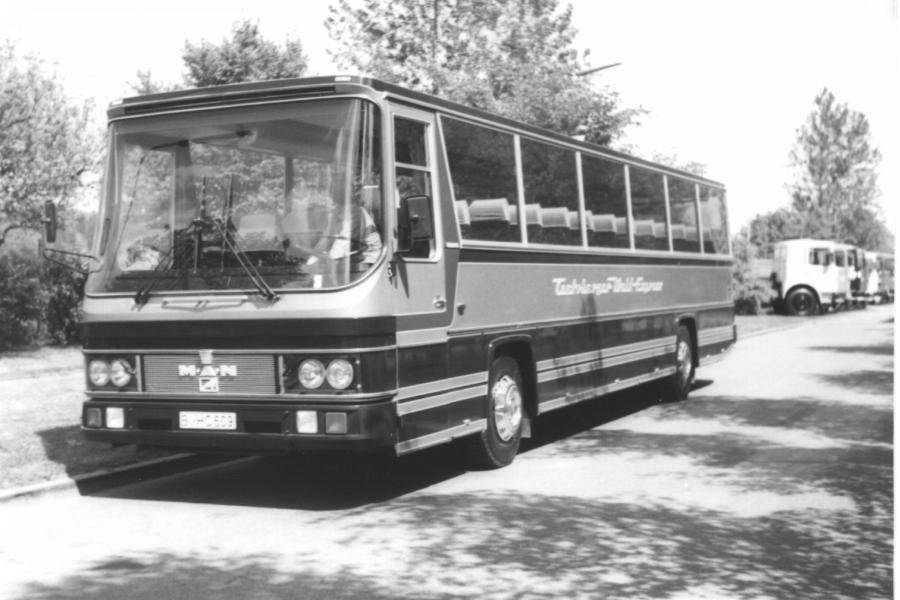 neuer MAN Reisebus 50-jähriges Jubiläum 1978 neuer MAN Reisebus 50-jähriges Jubiläum 1978