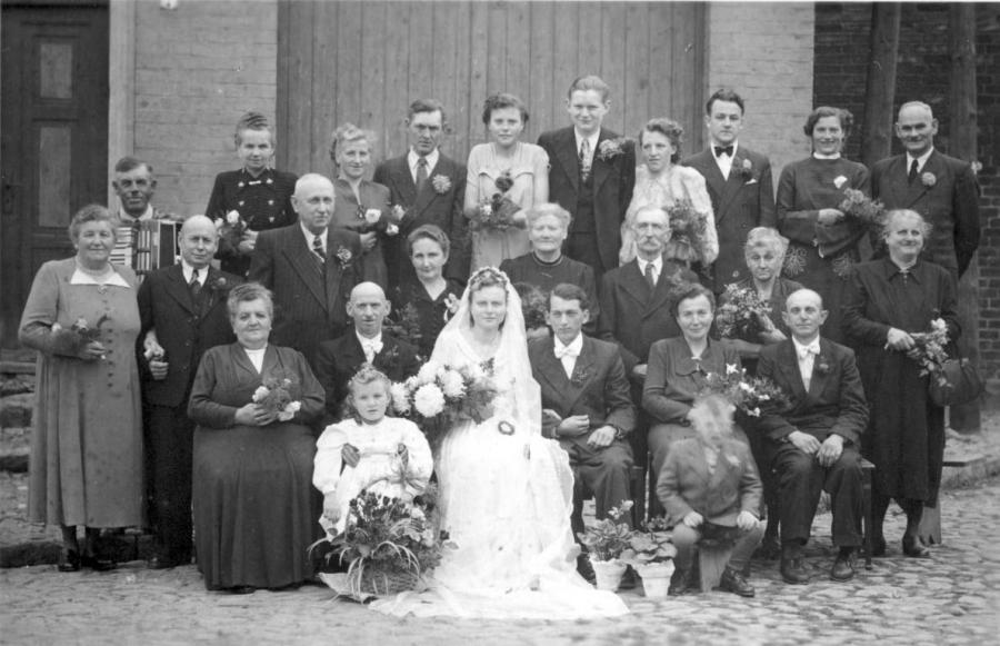 Hochzeitsfoto 15.10.1954