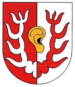 Das Wappen des Ortsteiles Niederspier. Das Wappen des Ortsteiles Niederspier.
