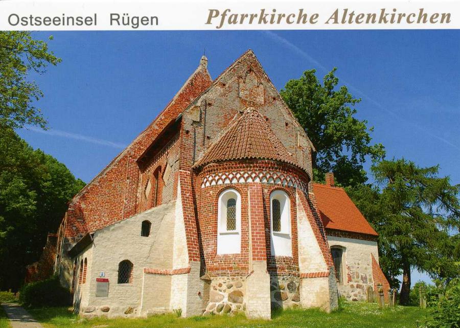 Ostseeinsel Rügen Pfarrkirche Altenkirchen