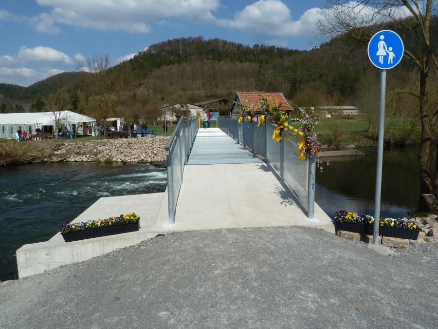 7.4.2019 - Brückenfest zur offiziellen Einweihung der Wässerbrücke