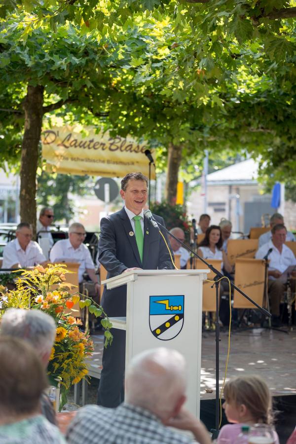BM Weigel bei der Festlichen Eröffnung 2017