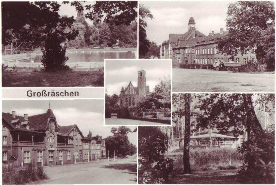 Postkarte von Großräschen Süd