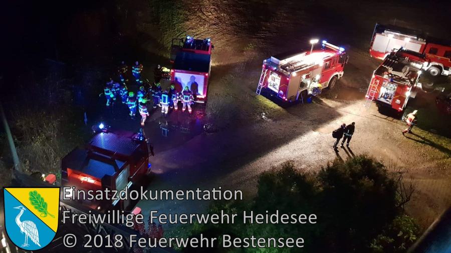 Einsatz 150/2018 | Blitzeinschlag in Haus | Klein Eichholz Kolonie | 13.11.2018