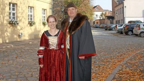 Kerstin und Volker Strauch als Katharina und Martin Luthr