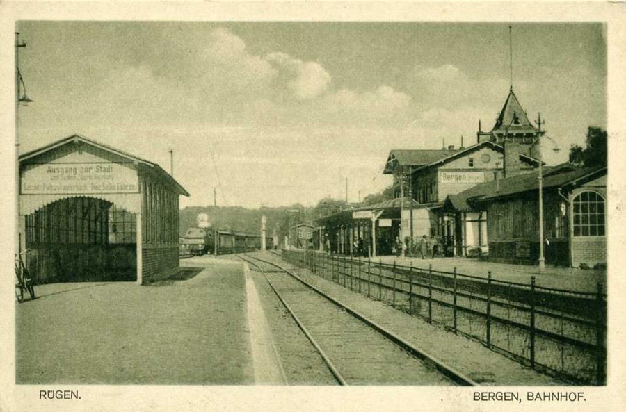 Rügen Bergen Bahnhof
