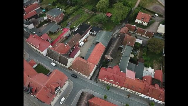 unser Platz von oben