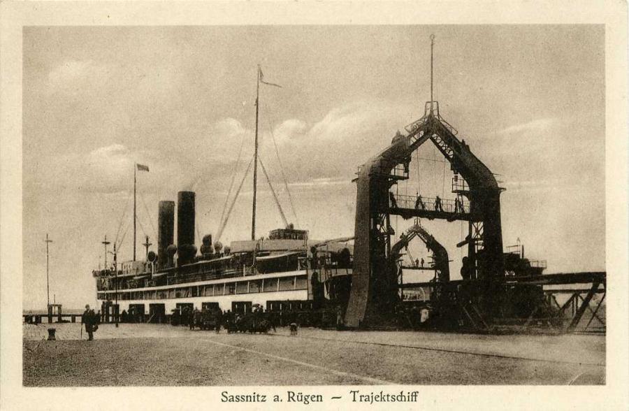 Sassnitz a. Rügen -Trajektschiff