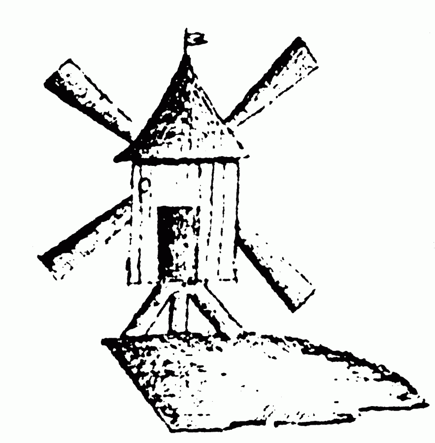Bockwindmühle Schorrentin 1804