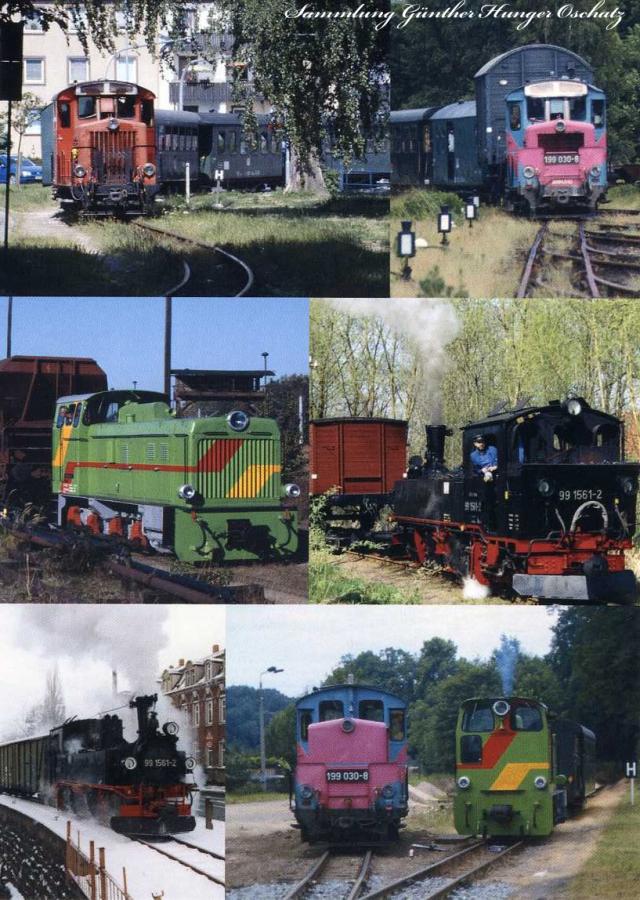 Schmalspurbahn Mügeln-Oschatz Mehrbildkarte