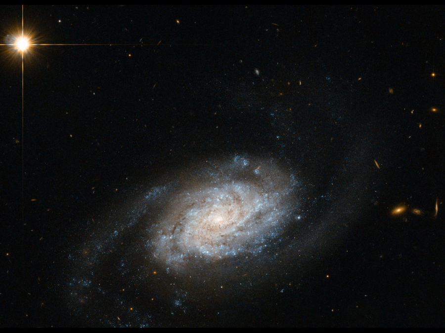 Spiralgalaxie, Quelle: NASA/HST