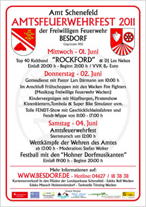 Amtsfeuerwehrfest 2011