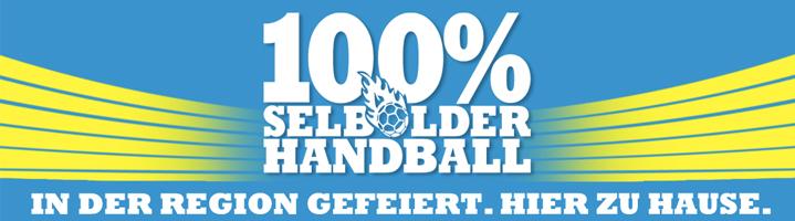 100% selbolder Handball