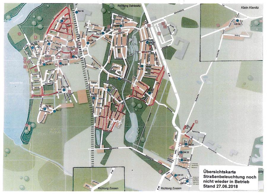 © Gemeinde Rangsdorf - Karte Stand 27.06.2018