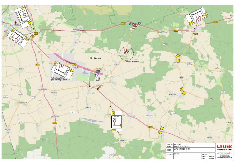 Umleitung 02.10. - 19.10.2019 Schlenzer Umleitung 02.10. - 19.10.2019 Schlenzer