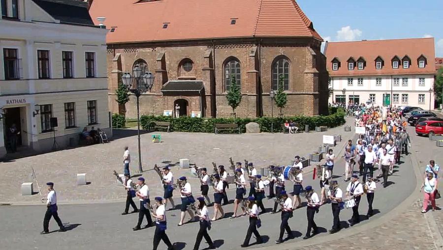 Festumzug am 4. Juni 2016 - Schalmaienkapelle Teterow
