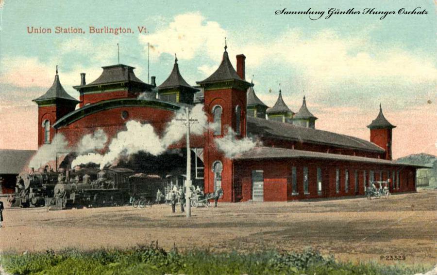 Union Station Burlington Vt.