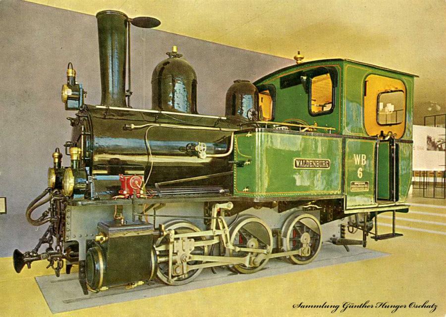 Verkehrshaus der Schweiz Luzern Dampflokomotive "Waldenburg"