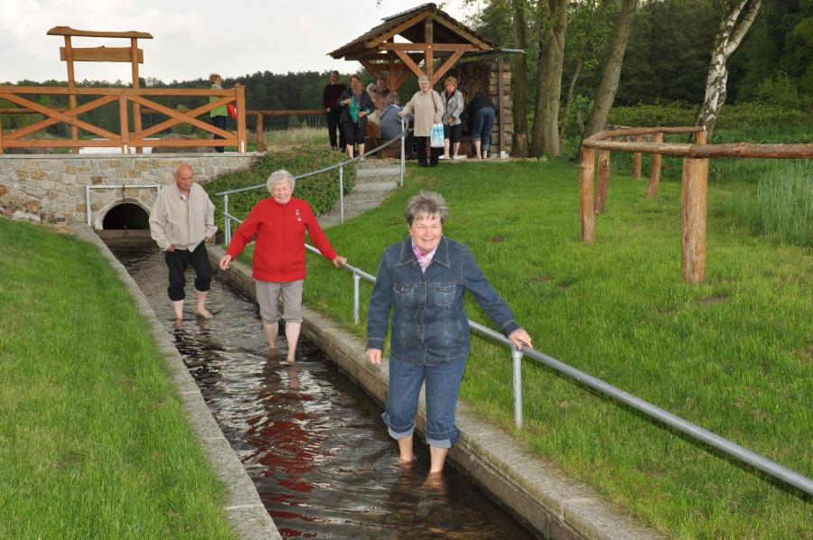 Wassertretstelle Schwiesau