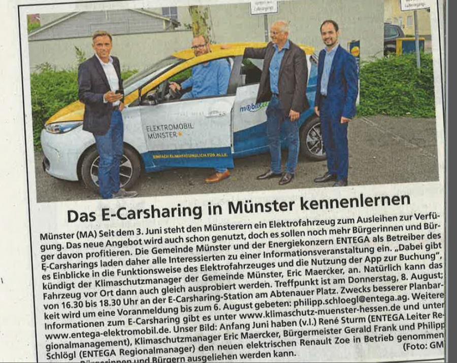 Bürgerworkshop E-Carsharing