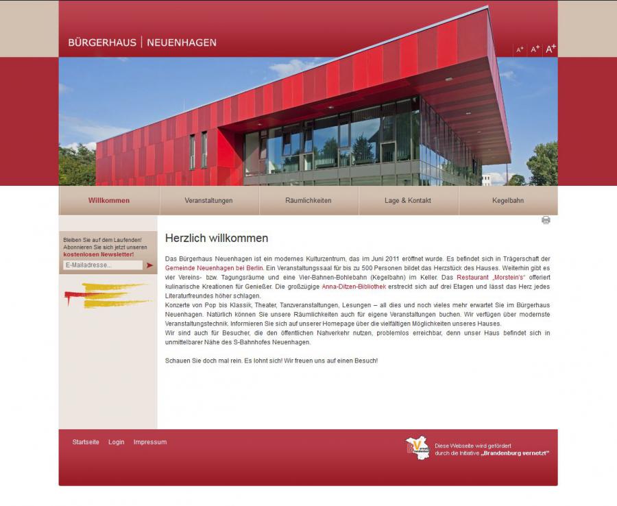 www.buergerhaus-neuenhagen.de