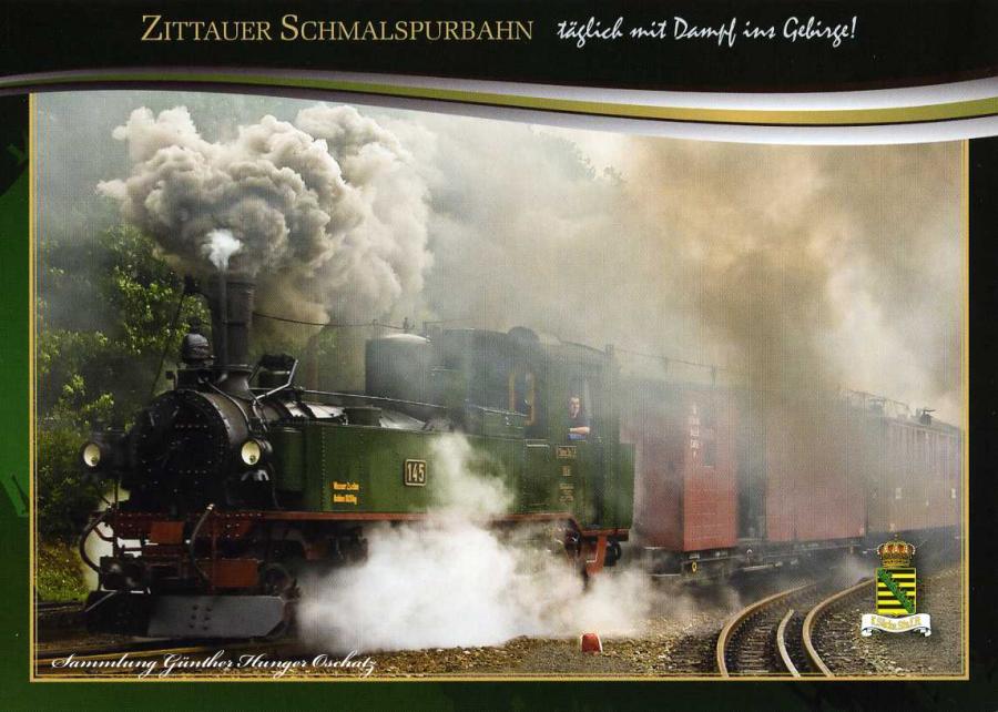 Der Zittauer Sachsenzug mit IV K Nr.145