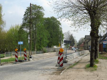 Jäglitz-Brücke Baustellenfoto
