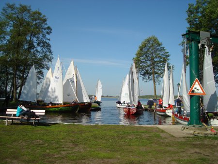 © Foto: K. Schulze – Segelregatta auf dem Rangsdorfer See