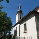 Die Kirche St. Regiswindis in Vilchband von Außen