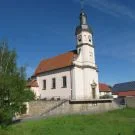 Die Kirche St. Ägidius in Oberwittighausen von Außen