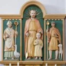 Die Kirche St. Martin in Poppenhausen von innen