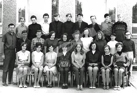 Klassen 9b 1967/1968