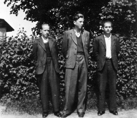 Karl-Heinz Oehlkers, Herbert Meyer und Willi Davids (1944)