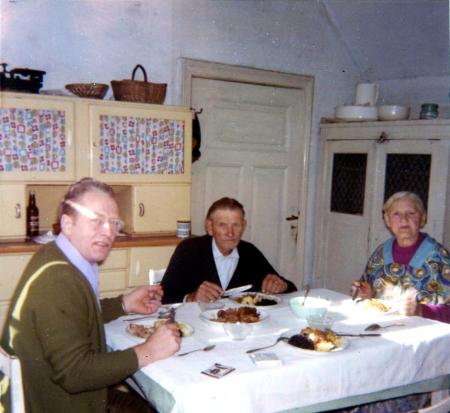 Karl-Heinz Oehlkers 1972 zu Besuch bei Familie Liebenow (2)