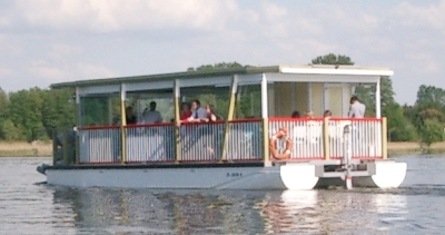 Wasserkremser auf dem Schweriner See