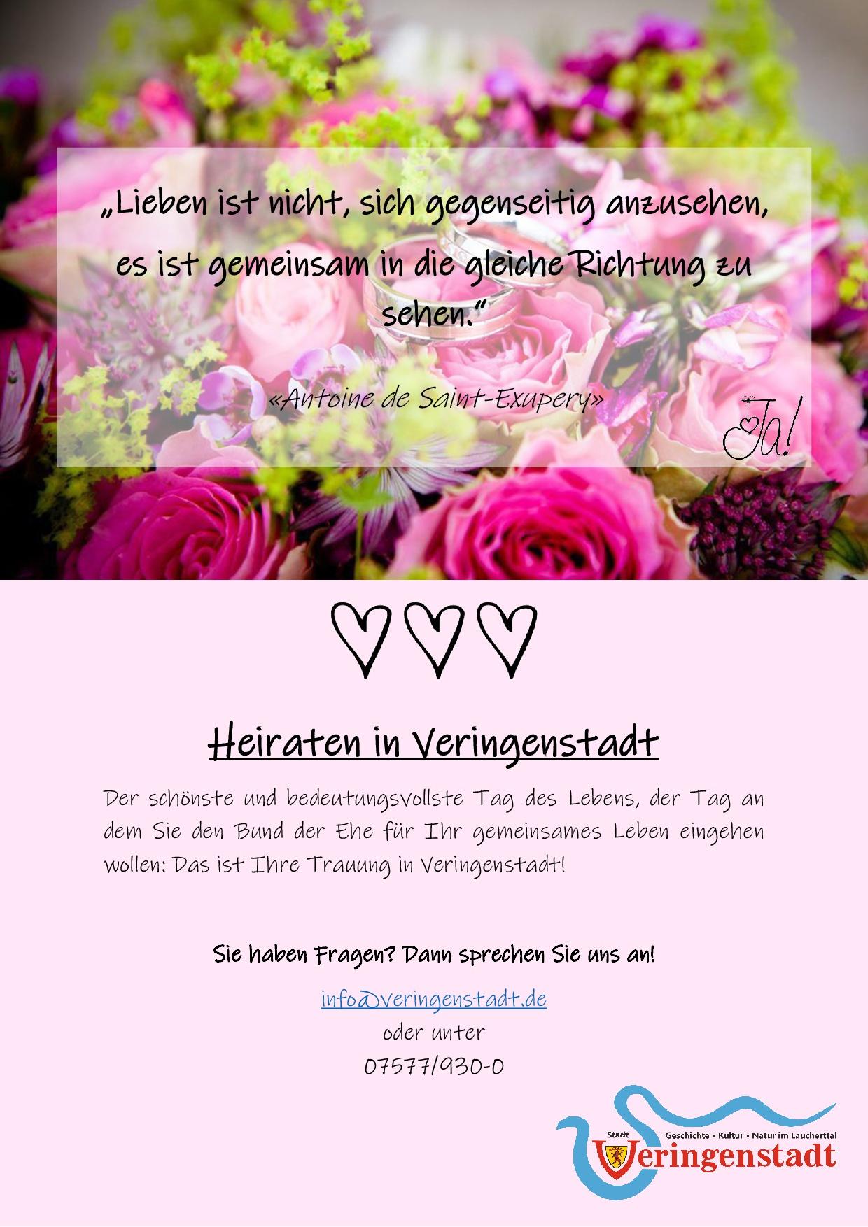 Heiraten in Veringenstadt