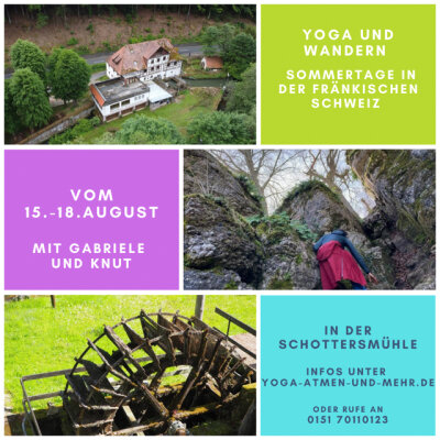 Veranstaltung: Yoga-Sommertage in der Schottersmühle
