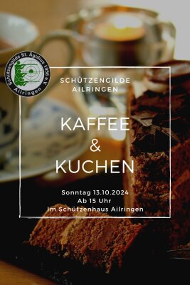 Veranstaltung: Kaffee & Kuchen So 13. 10. 2024