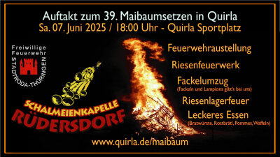 Veranstaltung: Auftakt zum 39. Maibaumsetzen Sa 07.06.2025