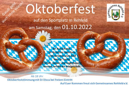 Oktoberfest Rehfeld