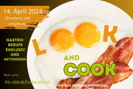 Veranstaltung: Look and Cook: Schau über den Tellerrand - Tag der offenen Türen in Hotellerie und Gastronomie in Strausberg und Umgebung