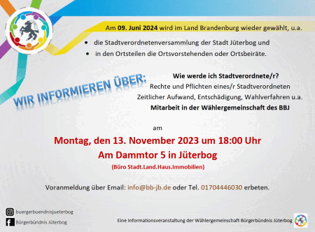 Veranstaltung: Wie werde ich Stadtverordneter?
