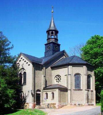 Kreuzkirche Lugau (Foto: W. Frech)