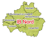 Karte des IB Nord