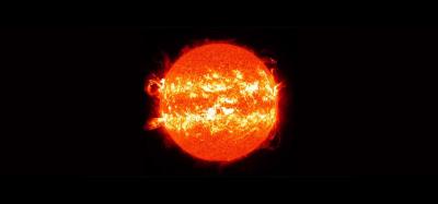 Die Sonne - unser Lebensstern (Bild vergrößern)