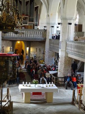 Herzliche Einladung zum Gottesdienst in unserer Stadtpfarrkirche zu Beelitz! (Bild vergrößern)