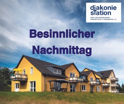 Veranstaltung: Besinnlicher Nachmittag mit Pastor Künzel in unserer Seniorenbegegnungsstätte Mi 11. 06. 2025